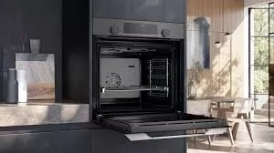 Siemens HU736AEN0T Gri Ankastre Fırın