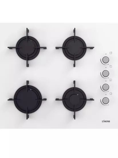 Altus AL 89 GWD Beyaz Cam Set Üstü Ocak